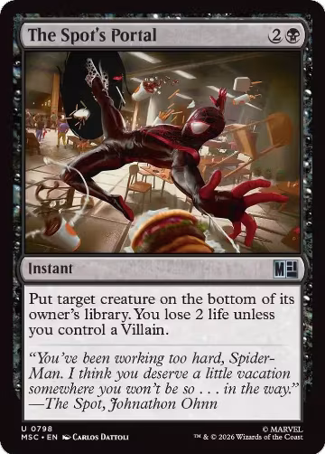 The Spot's Portal (798), Commander: Marvel Super Heroes — Magic card price