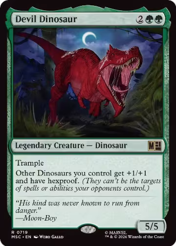 Devil Dinosaur (719) — card price