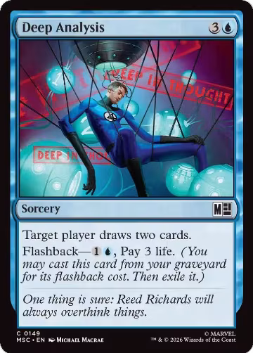 Deep Analysis (Surge Foil) (149), Commander: Marvel Super Heroes — Magic card price
