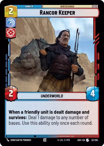 Rancor Keeper (32/264), Ashes of the Empire — Star Wars card price