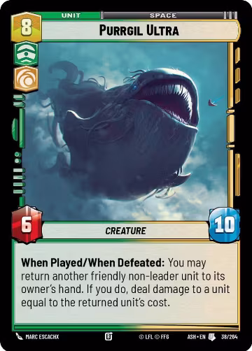 Purrgil Ultra (38/264), Ashes of the Empire — Star Wars card price