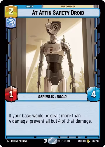 At Attin Safety Droid (70/264), Ashes of the Empire — Star Wars card price
