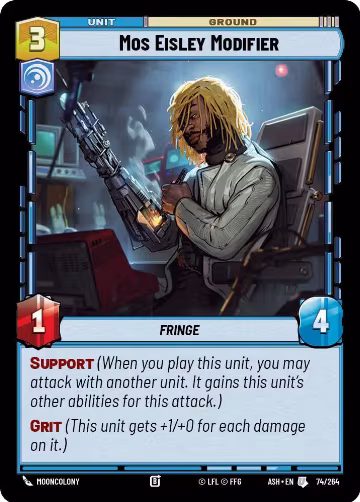 Mos Eisley Modifier (74/264), Ashes of the Empire — Star Wars card price