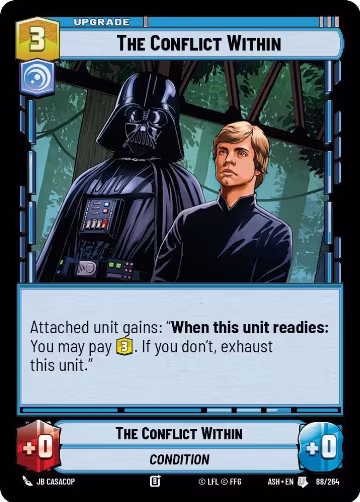 The Conflict Within (88/264), Ashes of the Empire — Star Wars card price