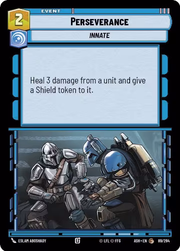 Perseverance (89/264), Ashes of the Empire — Star Wars card price