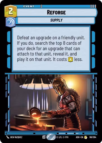 Reforge (90/264), Ashes of the Empire — Star Wars card price