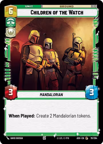 Children of the Watch (111/264), Ashes of the Empire — Star Wars card price