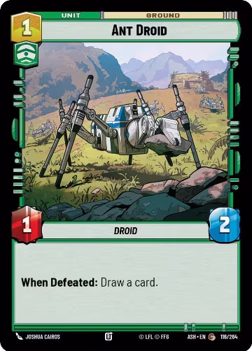 Ant Droid (116/264), Ashes of the Empire — Star Wars card price