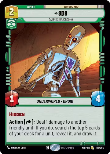 8D8 - Daimyo's Majordomo (118/264), Ashes of the Empire — Star Wars card price