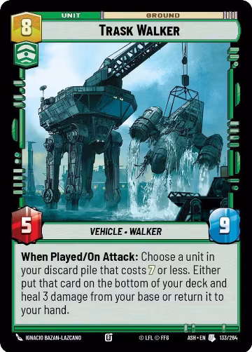 Trask Walker (133/264), Ashes of the Empire — Star Wars card price