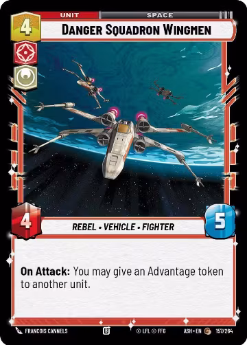 Danger Squadron Wingmen (157/264), Ashes of the Empire — Star Wars card price