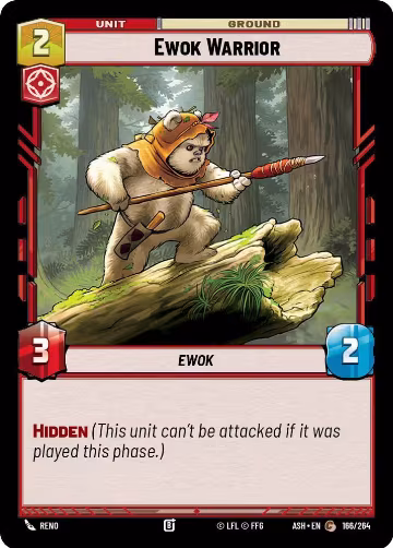Ewok Warrior (166/264), Ashes of the Empire — Star Wars card price