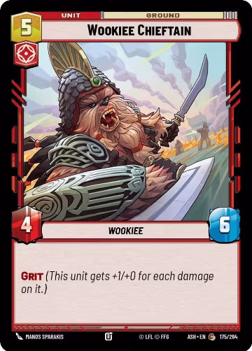 Wookiee Chieftain (175/264), Ashes of the Empire — Star Wars card price