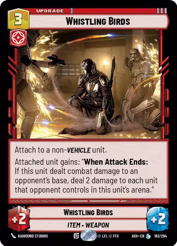 Whistling Birds (183/264), Ashes of the Empire — Star Wars card price