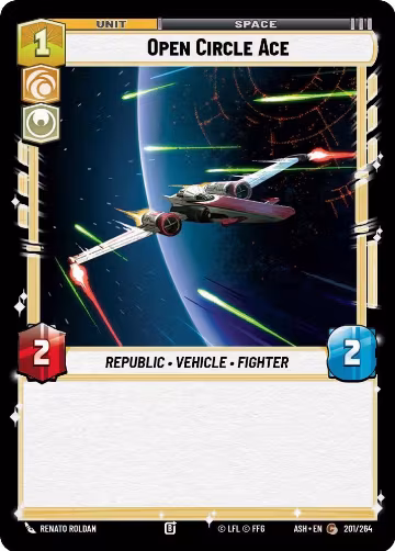 Open Circle Ace (201/264), Ashes of the Empire — Star Wars card price