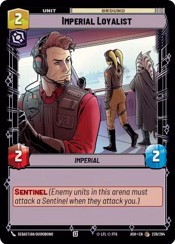 Imperial Loyalist (239/264), Ashes of the Empire — Star Wars card price