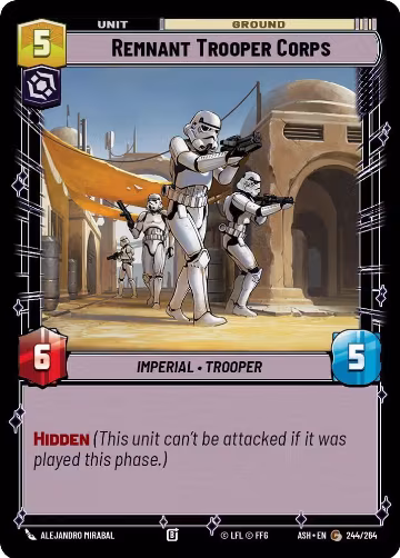 Remnant Trooper Corps (244/264), Ashes of the Empire — Star Wars card price