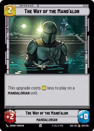 The Way of the Mand'alor (263/264), Ashes of the Empire — Star Wars card price