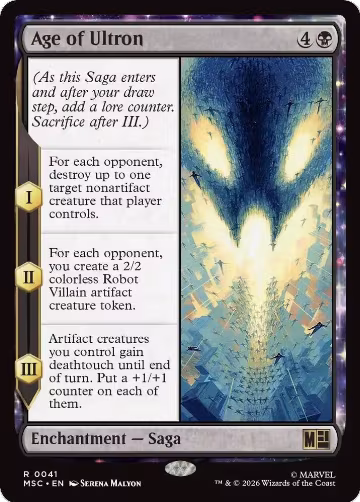 Age of Ultron (41), Commander: Marvel Super Heroes — Magic card price