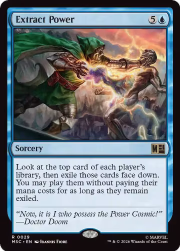 Extract Power (Surge Foil) (29), Commander: Marvel Super Heroes — Magic card price