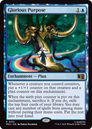 Glorious Purpose (31), Commander: Marvel Super Heroes — Magic card price