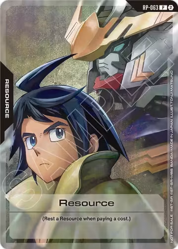 Resource (RP-063) (1st Anniversary Resource Pack) (RP-063), Promotional Resource Tokens — Gundam card price
