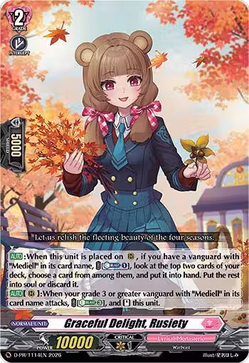 Graceful Delight, Rusiety (D-PR/1114EN), D Promo Cards — Vanguard card price