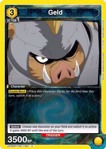 Geld (001) (UE20BT/TSK-1-001), That Time I Got Reincarnated as a Slime — Union Arena card price