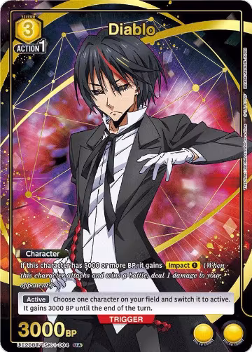 Diablo (004) (U*) (UE20BT/TSK-1-004), That Time I Got Reincarnated as a Slime — Union Arena card price