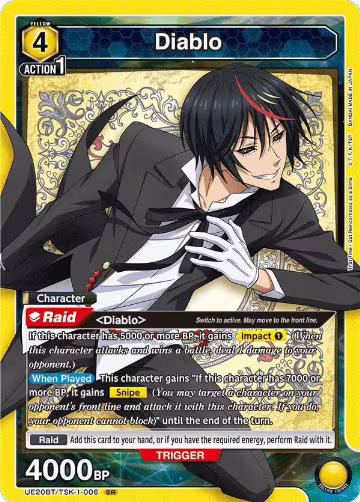 Diablo (006) (UE20BT/TSK-1-006), That Time I Got Reincarnated as a Slime — Union Arena card price