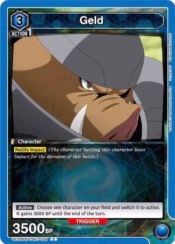 Geld (039) (UE20BT/TSK-1-039), That Time I Got Reincarnated as a Slime — Union Arena card price