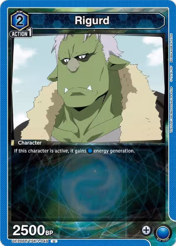 Rigurd (UE20BT/TSK-1-049), That Time I Got Reincarnated as a Slime — Union Arena card price