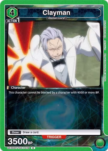 Clayman (078) (UE20BT/TSK-1-078), That Time I Got Reincarnated as a Slime — Union Arena card price