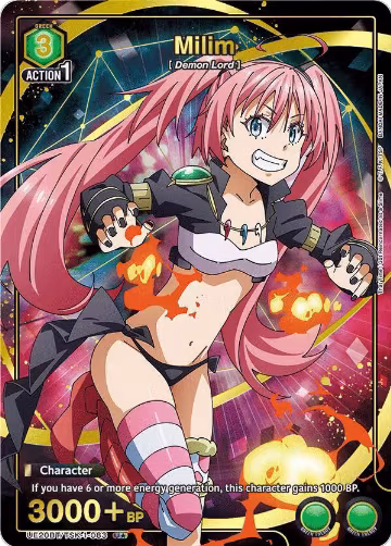 Milim (083) (U*) (UE20BT/TSK-1-083), That Time I Got Reincarnated as a Slime — Union Arena card price