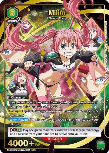 Milim (084) (R*) (UE20BT/TSK-1-084), That Time I Got Reincarnated as a Slime — Union Arena card price