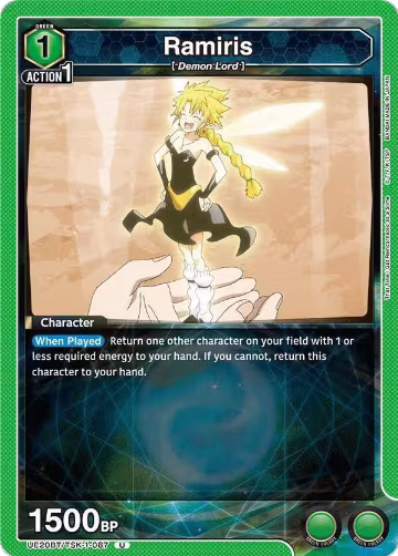Ramiris (087) (UE20BT/TSK-1-087), That Time I Got Reincarnated as a Slime — Union Arena card price
