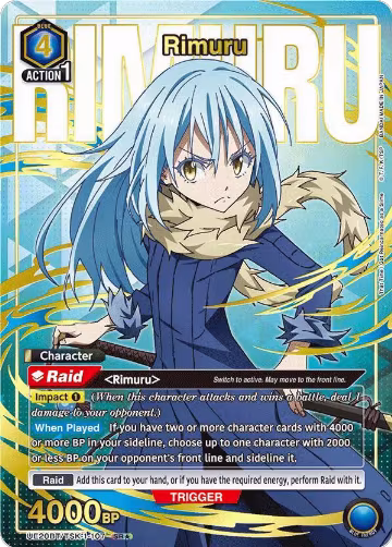 Rimuru (107) (SR*) (UE20BT/TSK-1-107), That Time I Got Reincarnated as a Slime — Union Arena card price