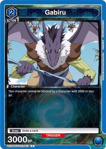 Gabiru (013) (UE20BT/TSK-2-013), That Time I Got Reincarnated as a Slime — Union Arena card price