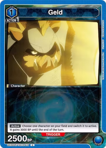 Geld (014) (UE20BT/TSK-2-014), That Time I Got Reincarnated as a Slime — Union Arena card price