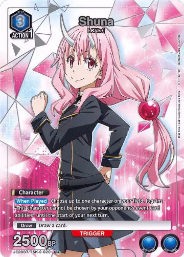 Shuna (020) (U*) (UE20BT/TSK-2-020), That Time I Got Reincarnated as a Slime — Union Arena card price