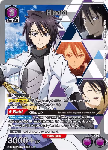 Hinata (033) (R*) (UE20BT/TSK-2-033), That Time I Got Reincarnated as a Slime — Union Arena card price