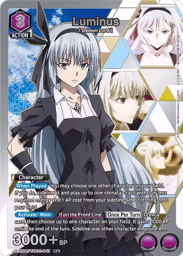 Luminus (047) (R*) (UE20BT/TSK-2-047), That Time I Got Reincarnated as a Slime — Union Arena card price