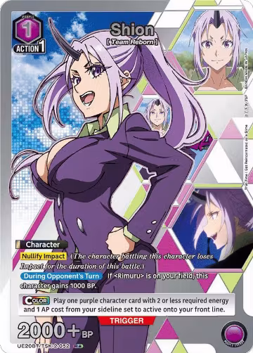 Shion (052) (R*) (UE20BT/TSK-2-052), That Time I Got Reincarnated as a Slime — Union Arena card price