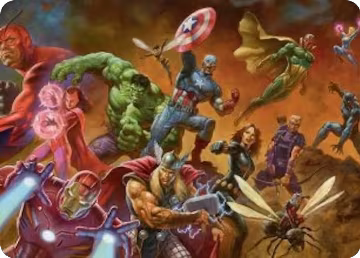 Avengers Assemble! Art Card (1), Art Series: Marvel Super Heroes — Magic card price