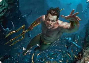 Namor the Sub-Mariner Art Card (6), Art Series: Marvel Super Heroes — Magic card price