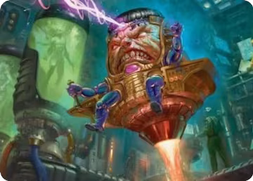 M.O.D.O.K. Art Card (9), Art Series: Marvel Super Heroes — Magic card price