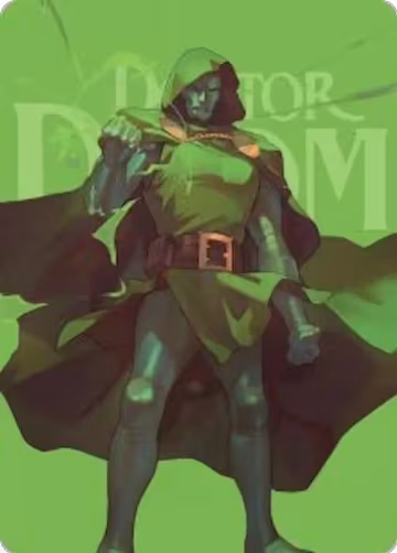 Doctor Doom Art Card (24), Art Series: Marvel Super Heroes — Magic card price