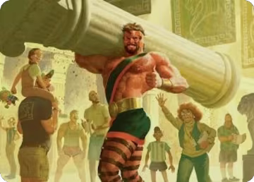 Hercules, Prince of Power Art Card (13), Art Series: Marvel Super Heroes — Magic card price