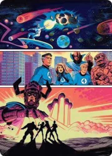The Coming of Galactus Art Card (20), Art Series: Marvel Super Heroes — Magic card price