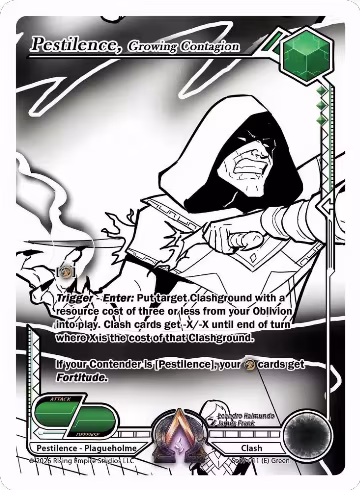 Pestilence, Growing Contagion (Ink) (SotV-011) — card price